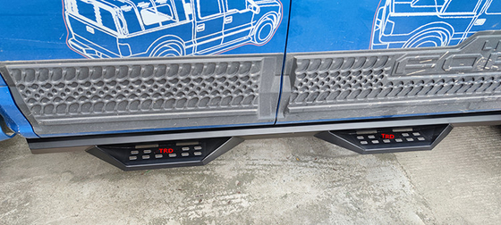 Bảng điều khiển chạy bằng thép không gỉ màu đen ISO9001 Các bước bên cho nền tảng Ford F150